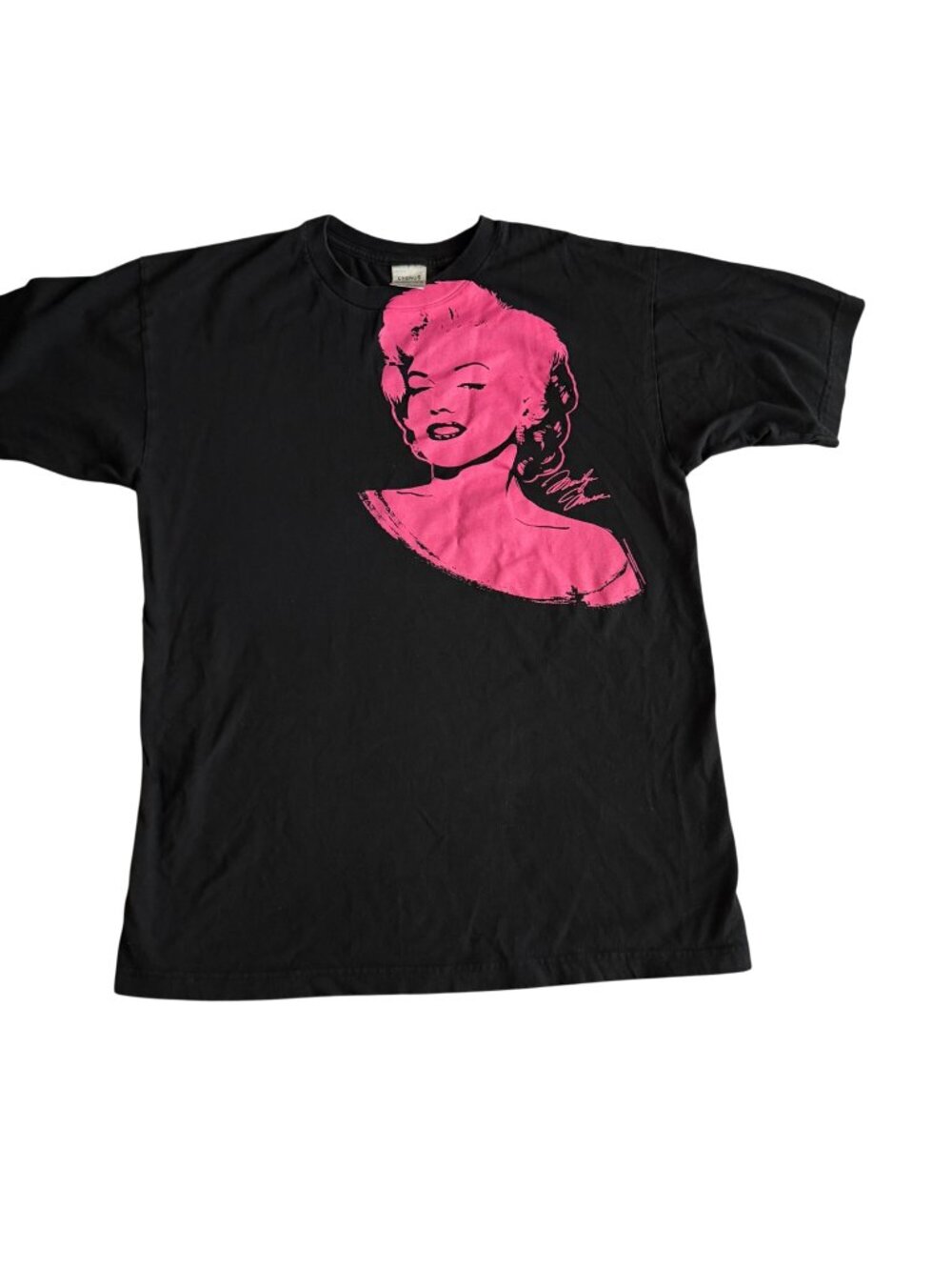 Marilyn Monroe Graphic Black T-Shirt Size L